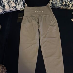 NVGTN Gray Leggings High-Rise Comfortable